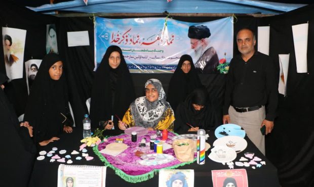 🔻 برپایی چندین موکب فرهنگی، پذیرایی ،هنری و مردمی؛ با بازدید بالغ بر ۶۰۰۰ نفر از زائران و میهمانان مراسم بزرگداشت نخستین خونخواهان امام حسین علیهالسلام 🔻 برپایی چندین موکب فرهنگی، پذیرایی ،هنری و مردمی؛ با بازدید بالغ بر ۶۰۰۰ نفر از زائران و میهمانان مراسم بزرگداشت نخستین خونخواهان امام حسین علیهالسلام